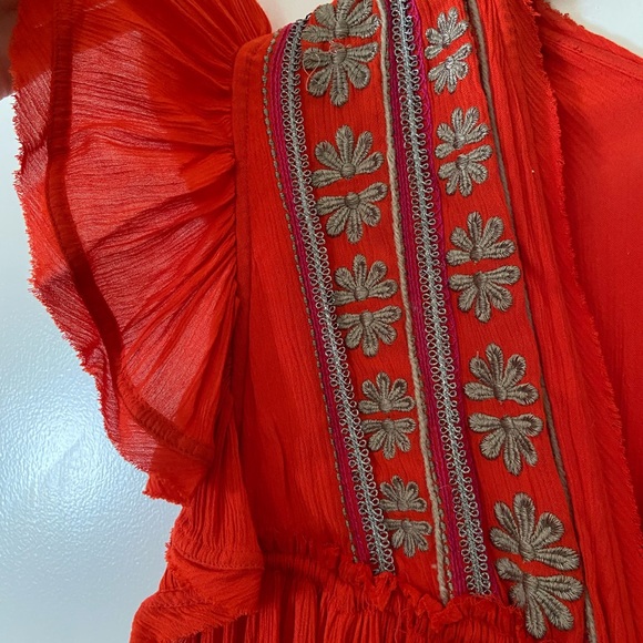 Free People Red Dress - Picture 2 of 12